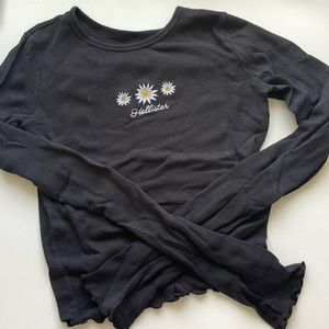 Sunflower Hollister shirt